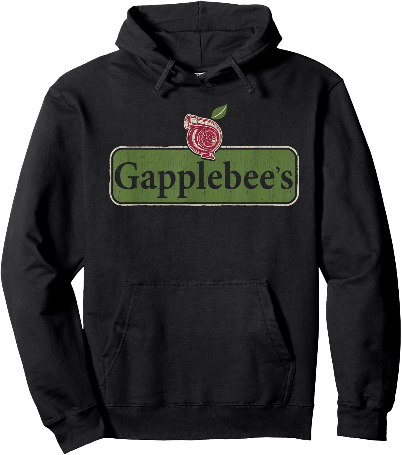 Vintage Gapplebee's Drag Racing - Funny Car Guy Hoodie - Hoodie | Black