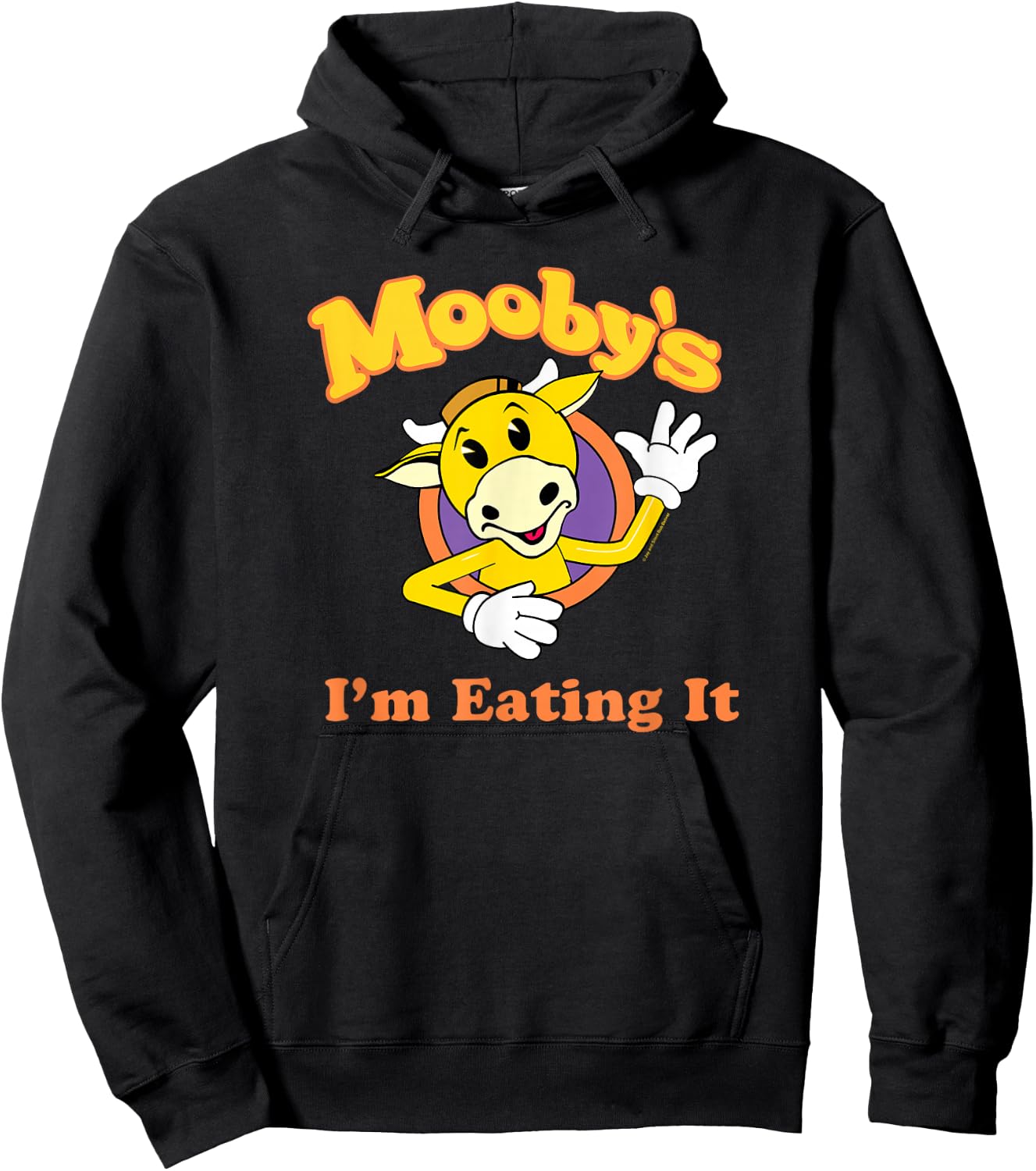 Jay & Silent Bob Mooby's Mascot Wave I'm Eating It Hoodie - Hoodie | Black