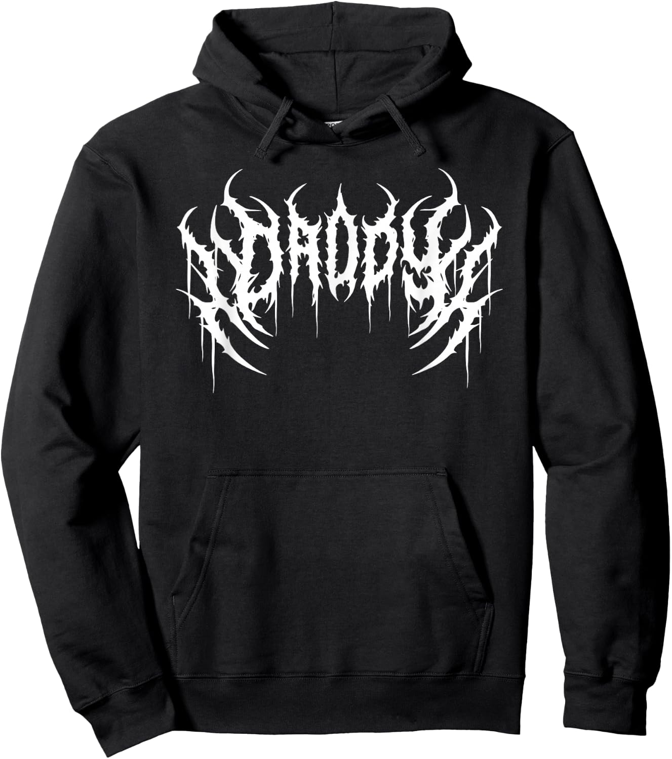 Hardcore Heavy Metal Daddy Hoodie - Hoodie | Black