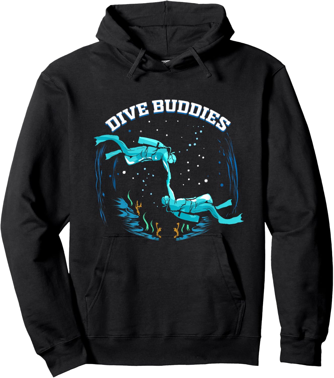 Scuba Dive Buddy for Diver Scuba Diving Friend Dive Buddies Hoodie - Hoodie | Black