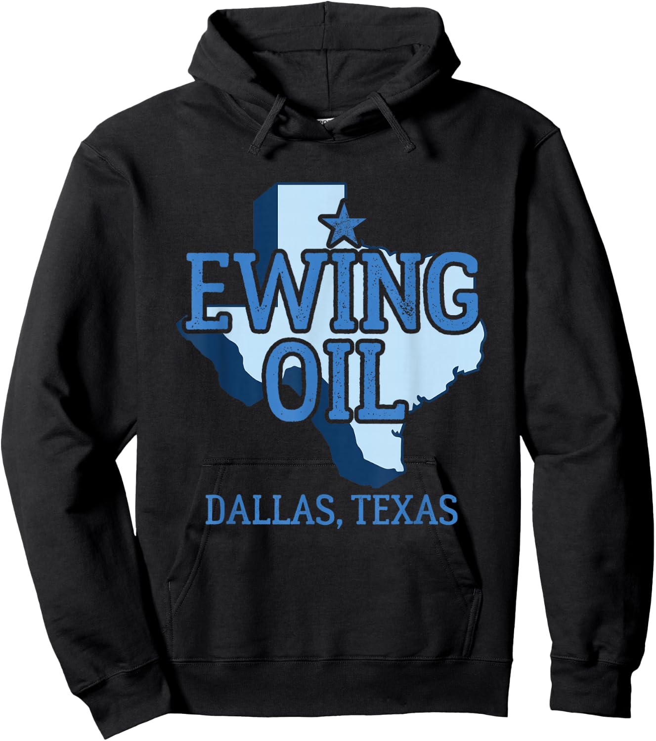 Ewing Oil Hoodie - Hoodie | Black