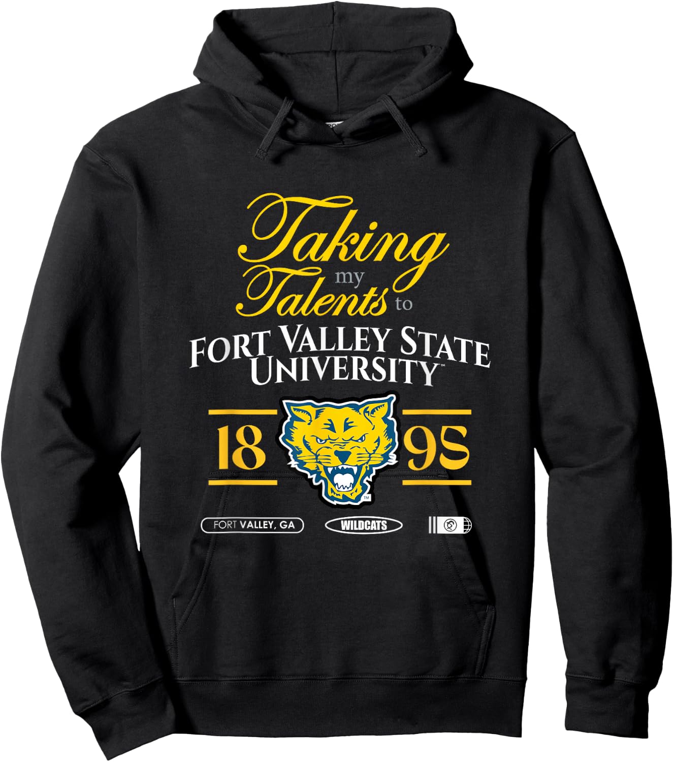 Taking My Talents to FVSU Fort Valley Signing Day Hoodie - Hoodie | Black