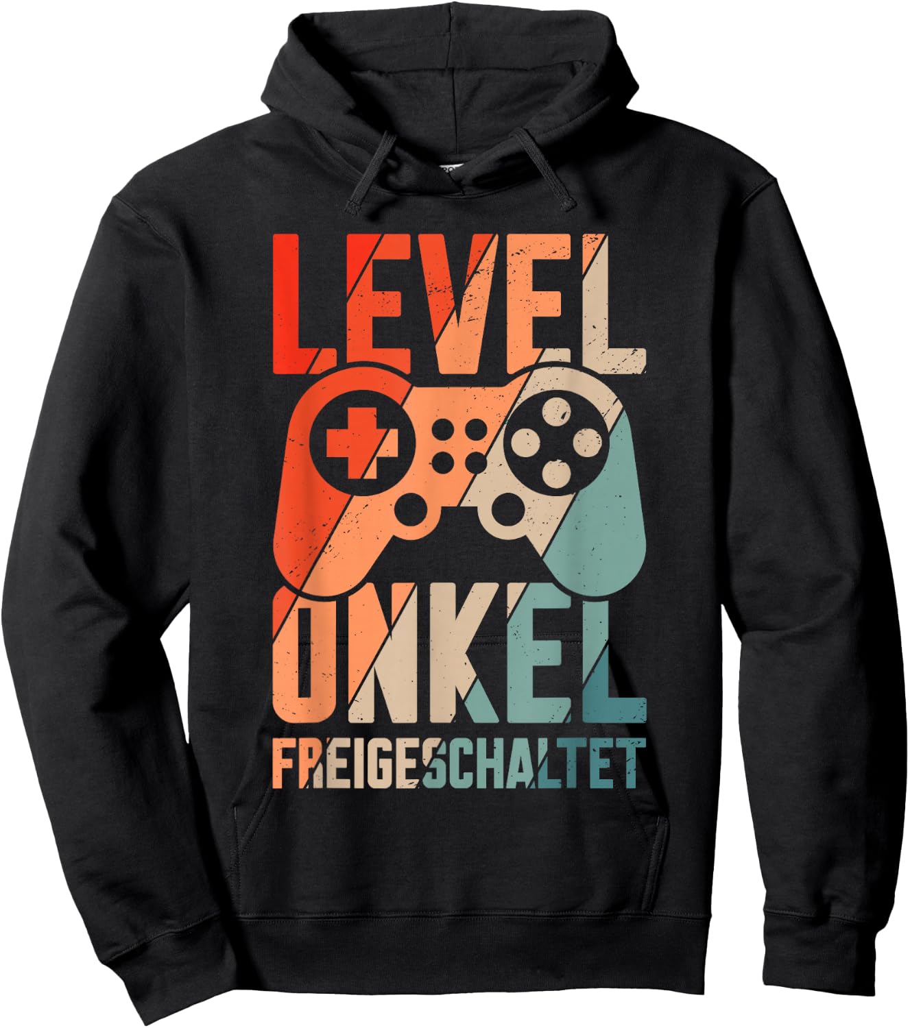 Level Onkel Freigeschaltet - Du Wirst Onkel , black Hoodie - Hoodie | Black