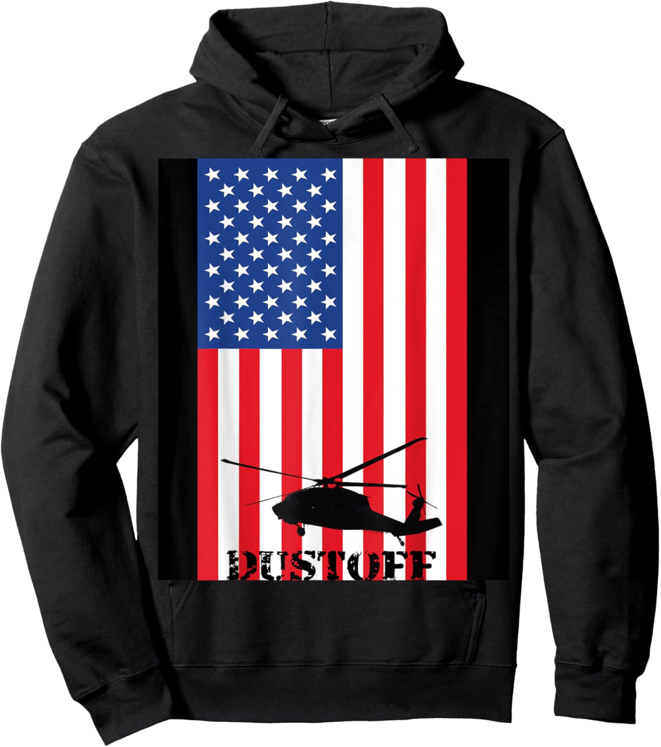 Dustoff for MedEvac Hoodie - Hoodie | Black