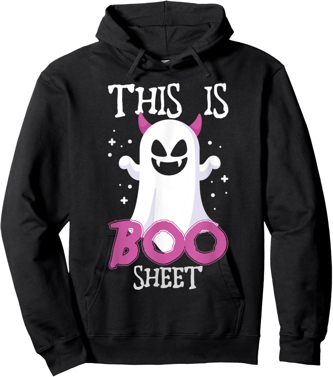 This Is Boo Shit Ghost Hoodie - Hoodie | Black