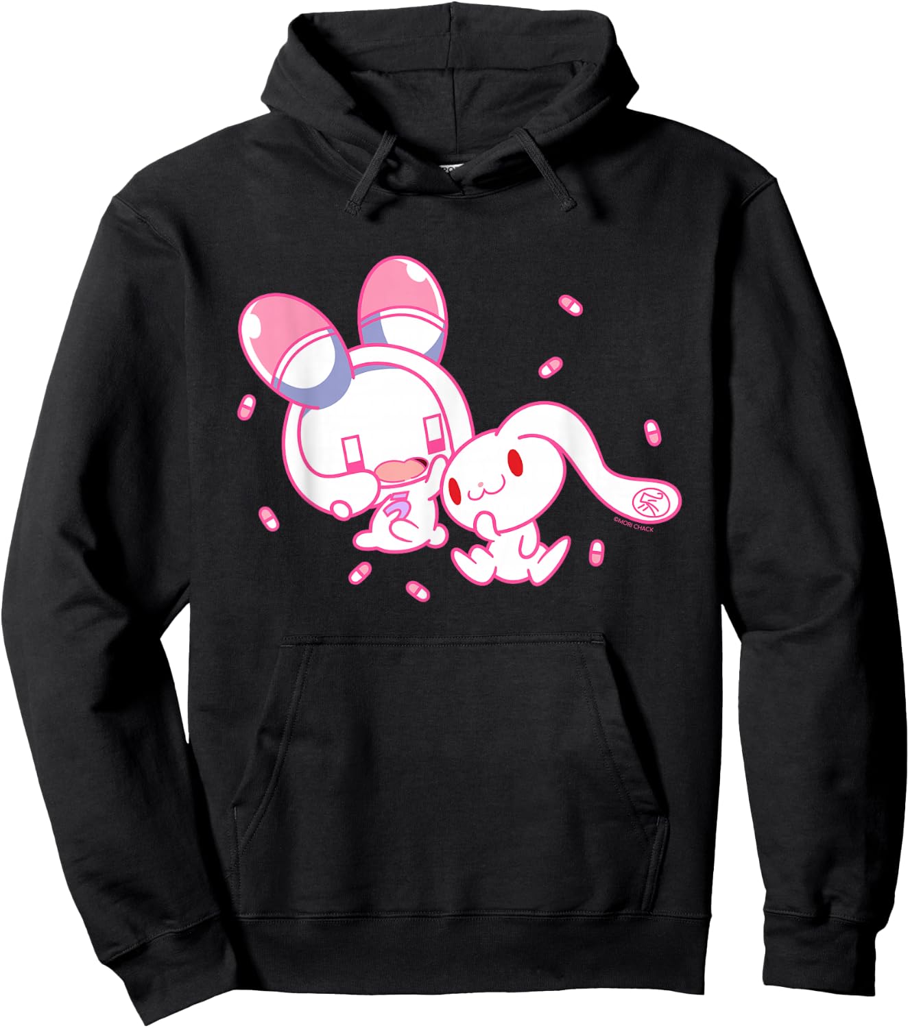 All Purpose Bunny & Usatan Capsules Hanyo Usagi Hoodie - Hoodie | Black