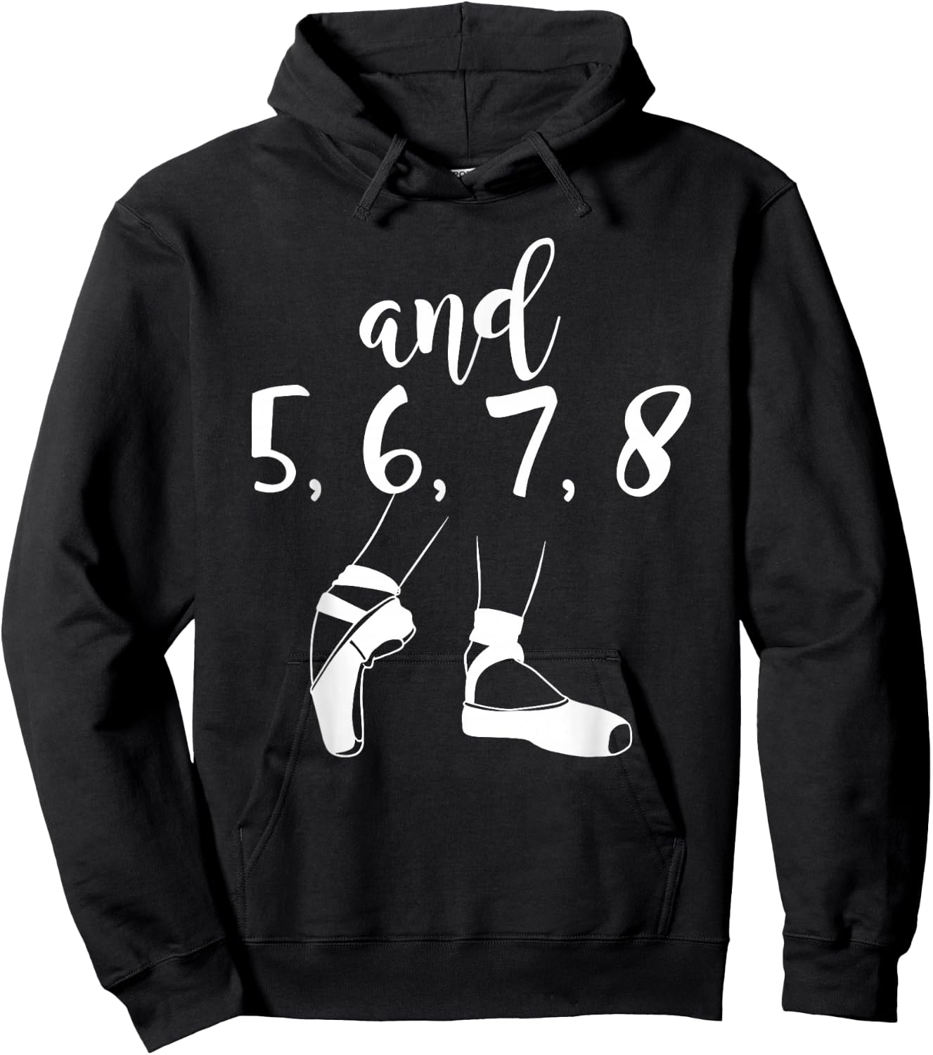 and 5 6 7 8 Choreographer Pointes Ballet Funny Dance Teacher Hoodie - Hoodie | Black