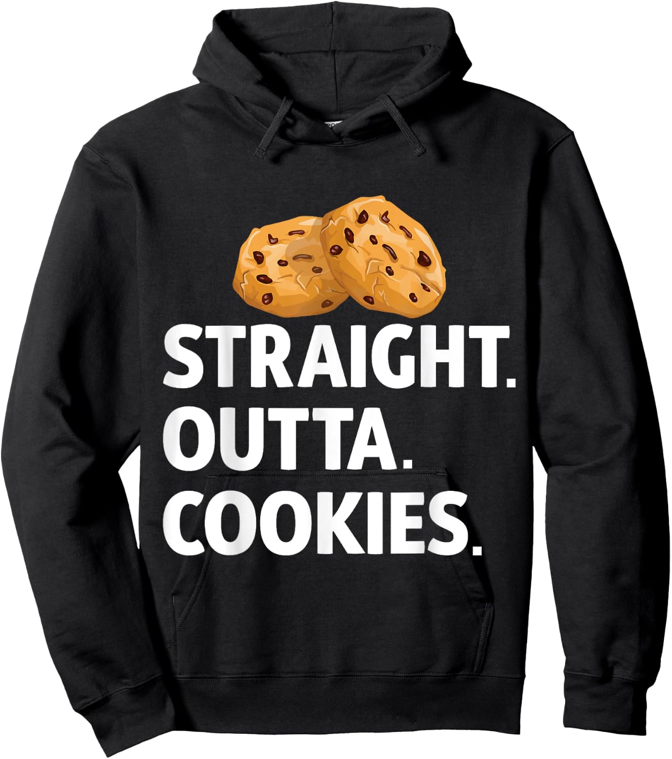 Straight Outta Cookies Hoodie - Hoodie | Black