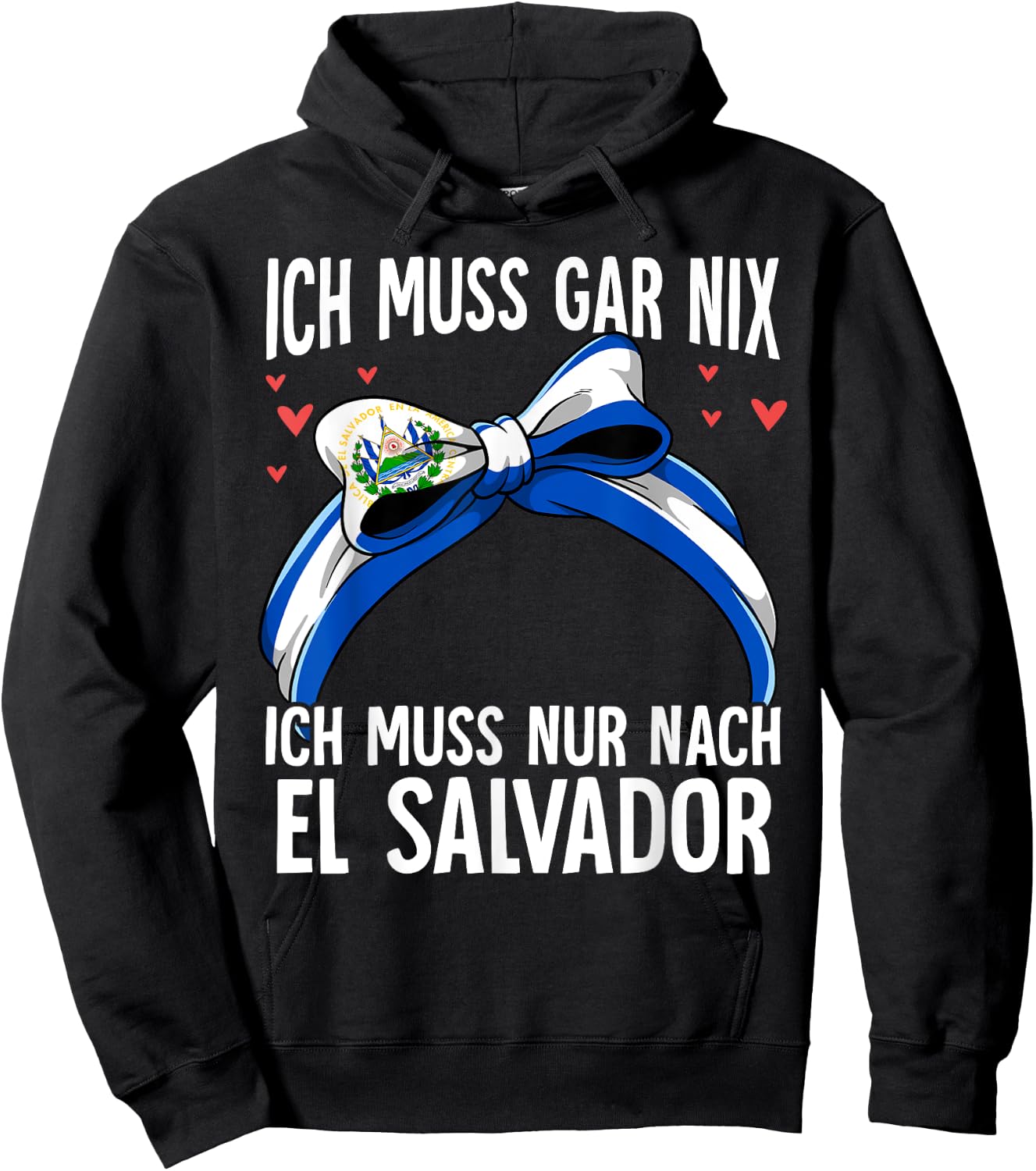 El Salvador Hoodie - Hoodie | Black