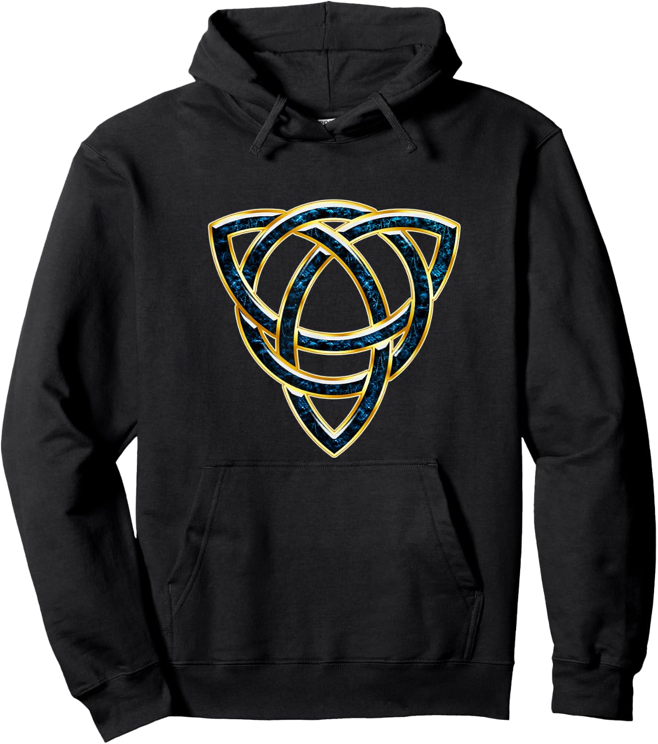 Celtic Knot Symbol Magic Witchcraft Irish Wicca , black Hoodie - Hoodie | Black