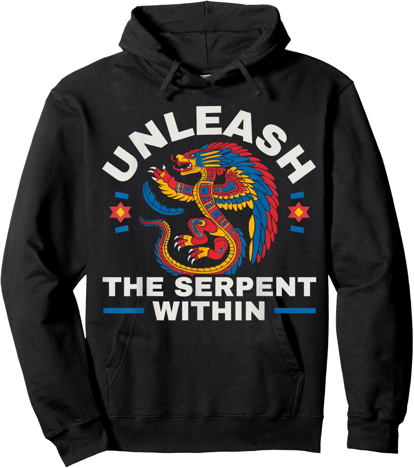 Aztec God Aztec Culture Mayan Indigenous Quetzalcoatl Hoodie - Hoodie | Black