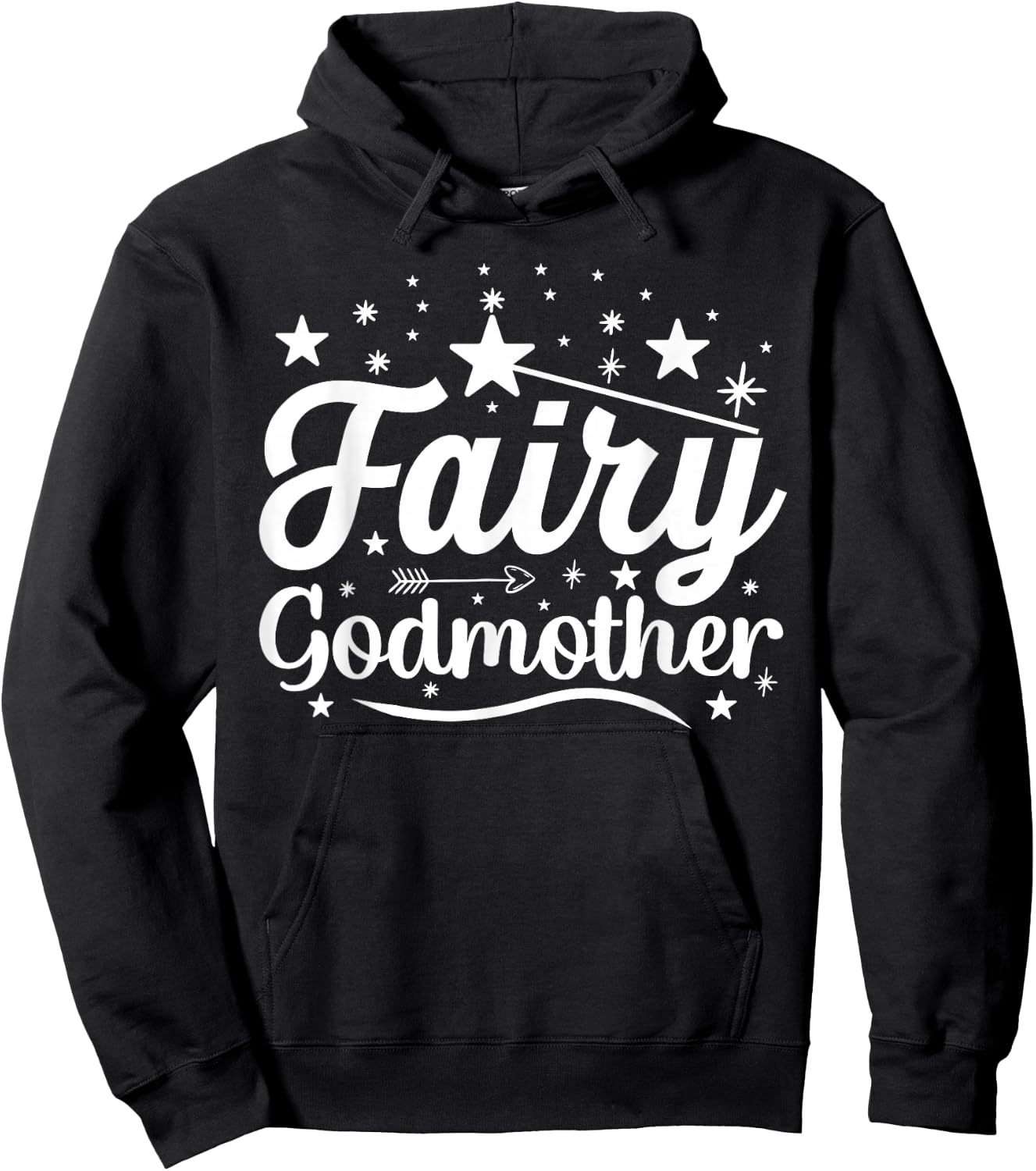 Godmother Gifts & Great Godmother Gifts Godmother Fairy Godmother , Black, Small Hoodie - Hoodie | Black