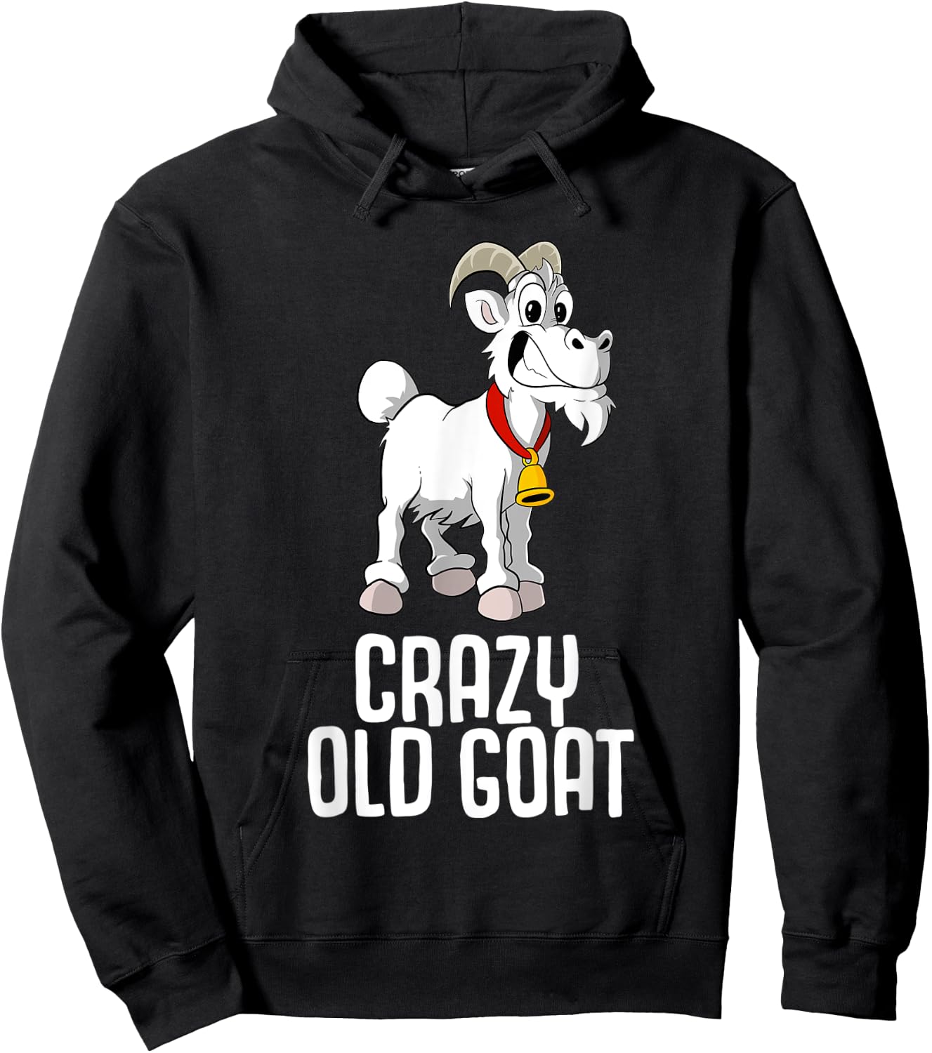 Crazy Old Goat Hoodie - Hoodie | Black