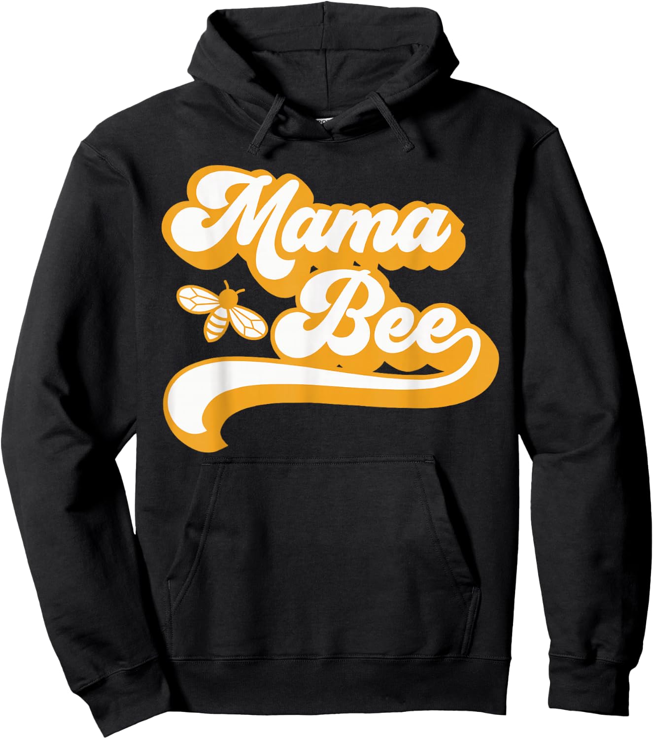 Mama Bee Shirt Family Bee Shirts First Bee Day Outfits Hoodie - Hoodie | Black