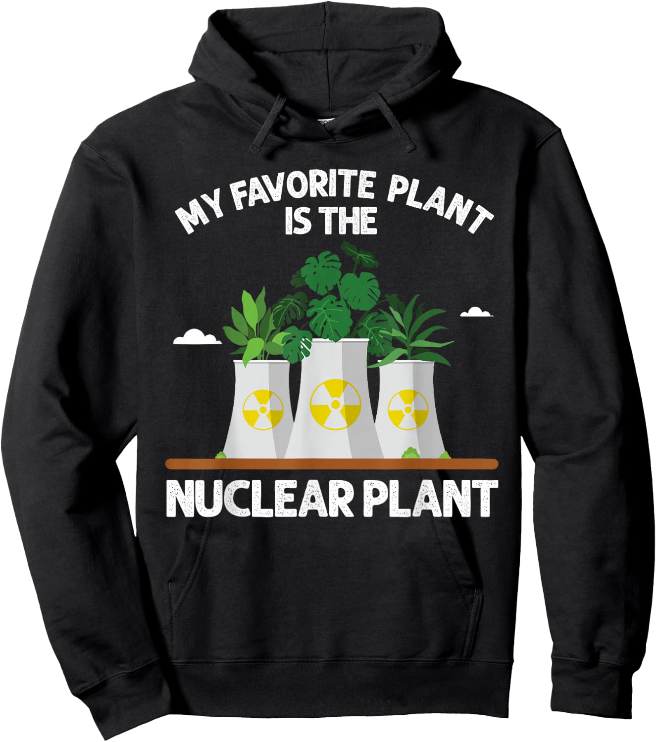 Funny Nuclear Plant Design Women Nuclear Engineering Hoodie - Hoodie | Black