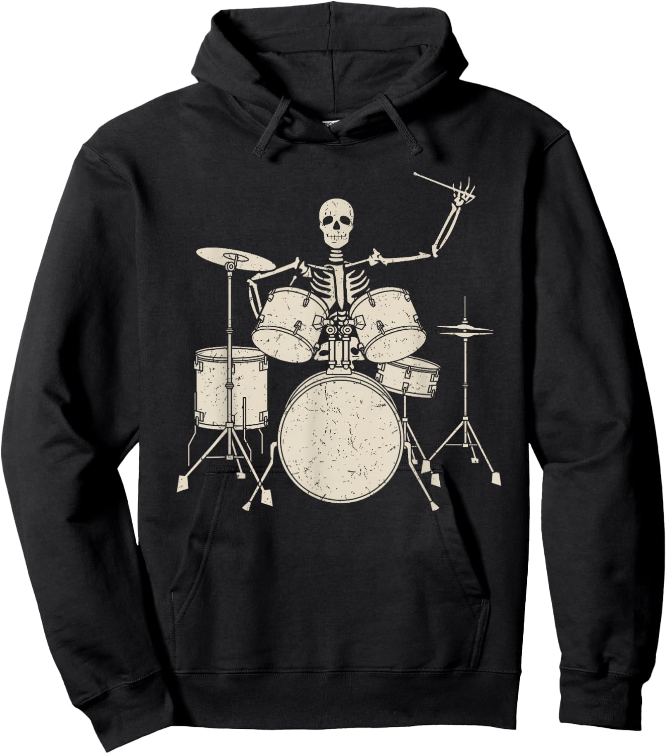Best Drumming Art Women Drumming Drum Lover Drummer Hoodie - Hoodie | Black