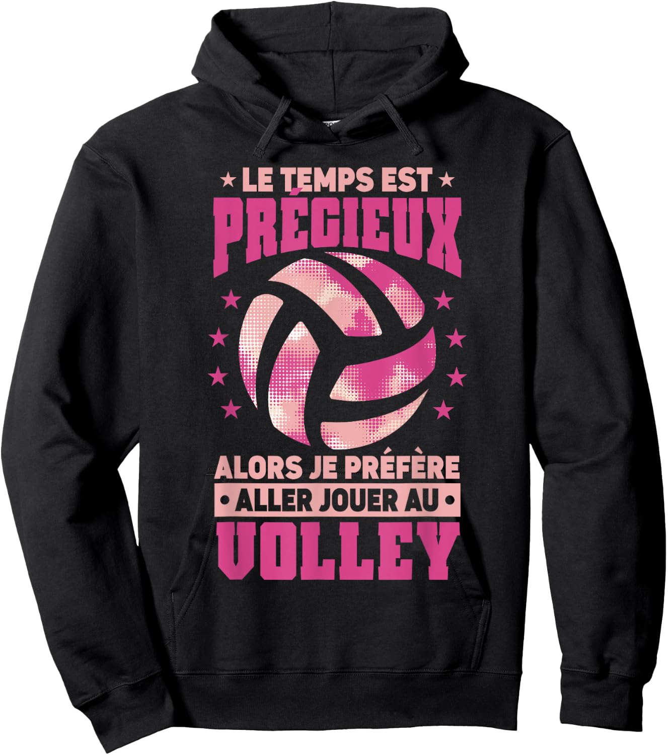 Volleyball Coach Humor Volleyball Women , Black, S Hoodie - Hoodie | Black