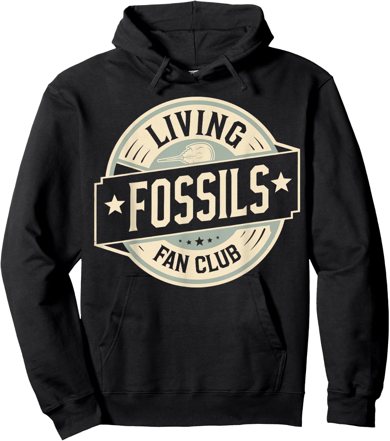 Living Fossils Fan Club Horseshoe Crabs Hoodie - Hoodie | Black
