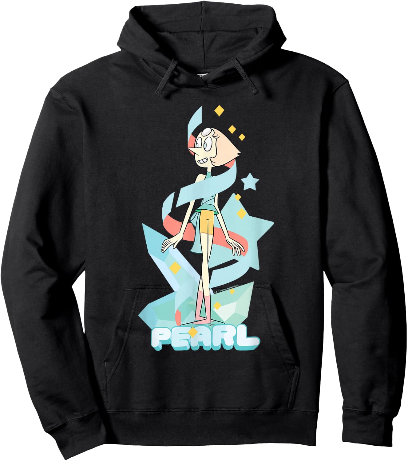 Steven Universe Pearl Power Hoodie - Hoodie | Black