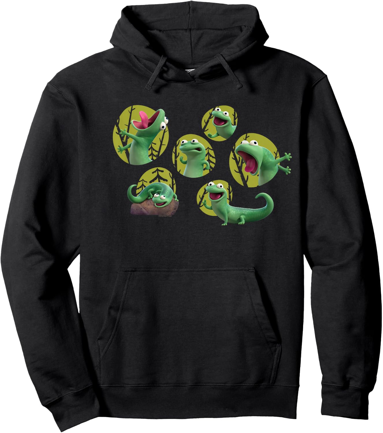 Disney and Pixar's Hoppers Tom Lizard Moods & Funny Faces Hoodie - Hoodie | Black