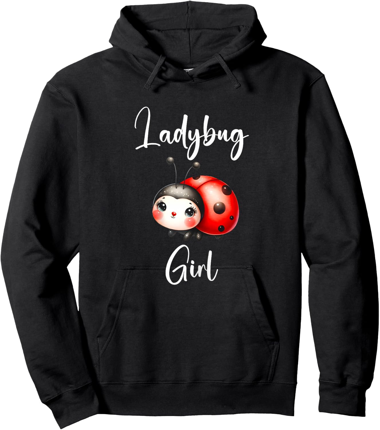 Ladybug Shirt Ladybug Girl Ladybugs Hoodie - Hoodie | Black