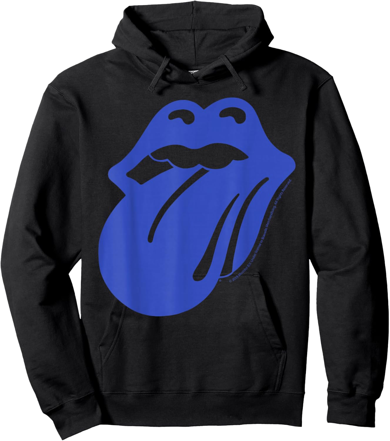 Rolling Stones Offizielles Blau & Lonesome 72 Hoodie - Hoodie | Black