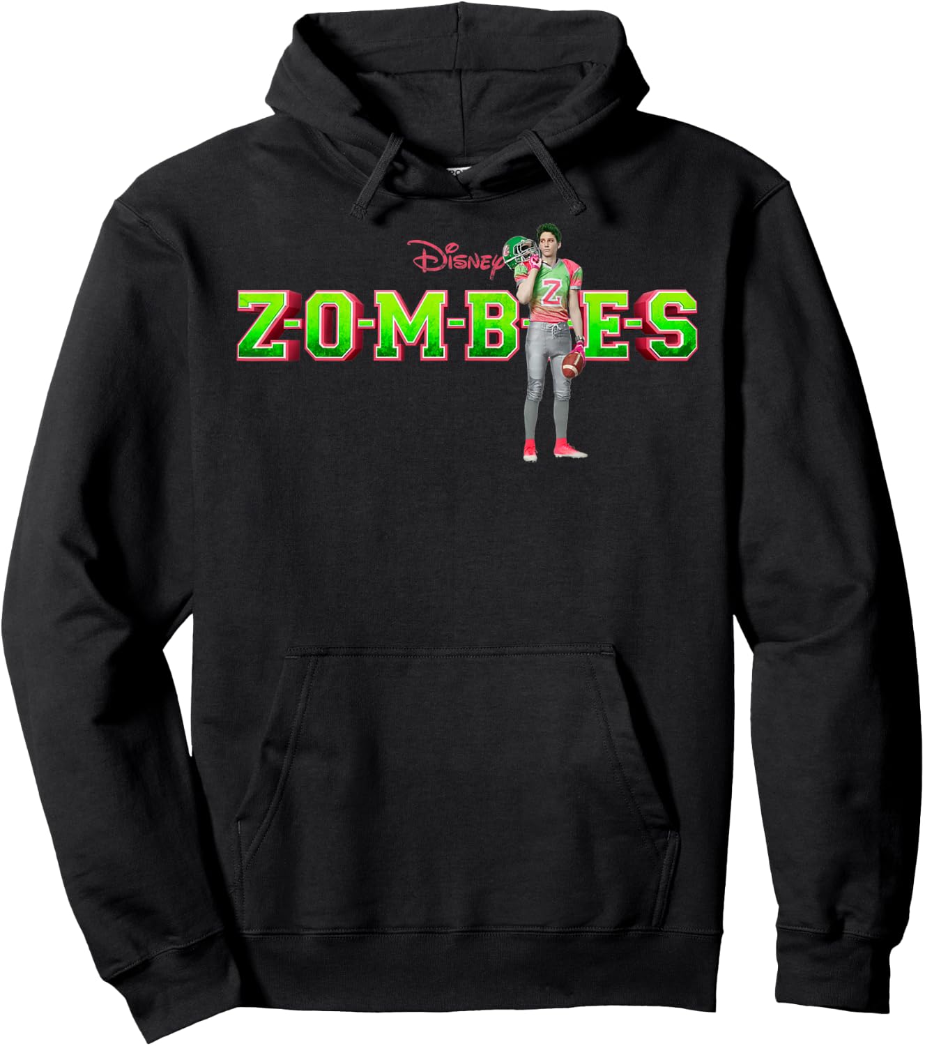 Zombies - Zed Football Captain Captain Hoodie - Hoodie | Black