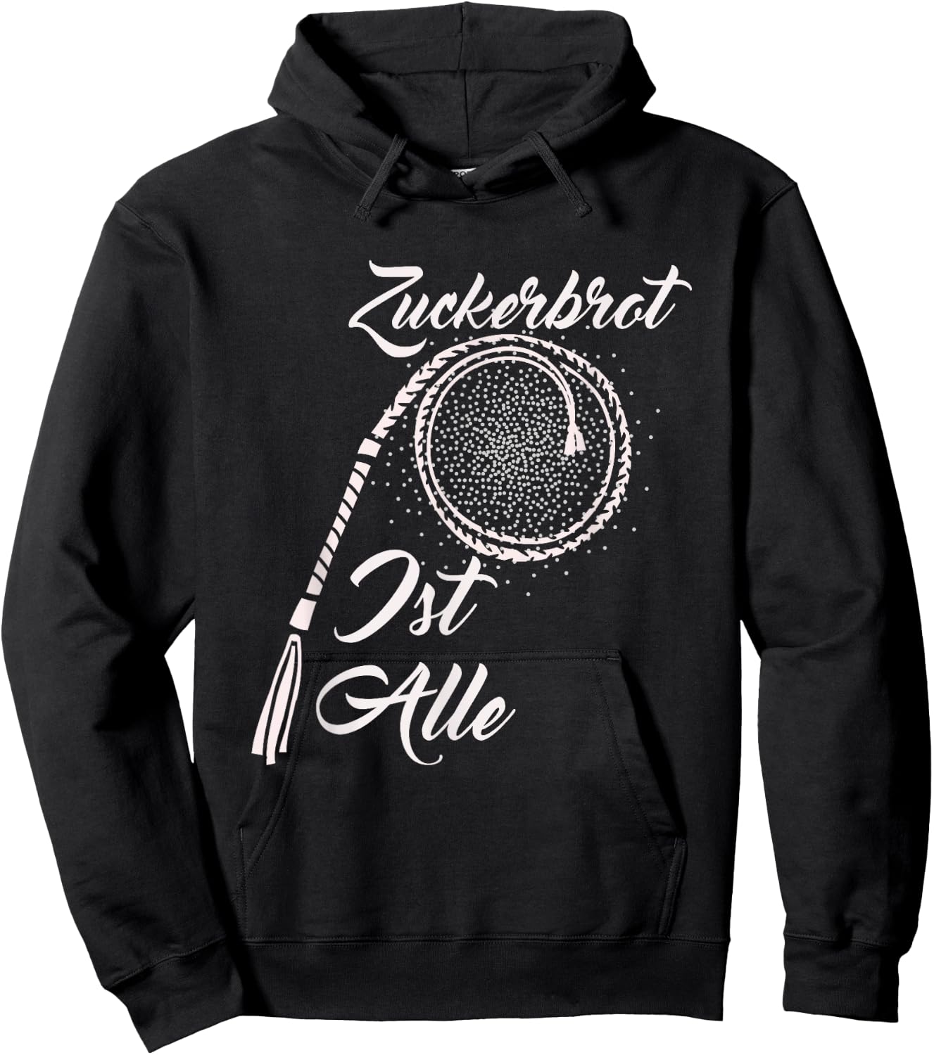 Zuckerbrot Ist Alle | Zuckerbrot Ist Aus Hoodie - Hoodie | Black