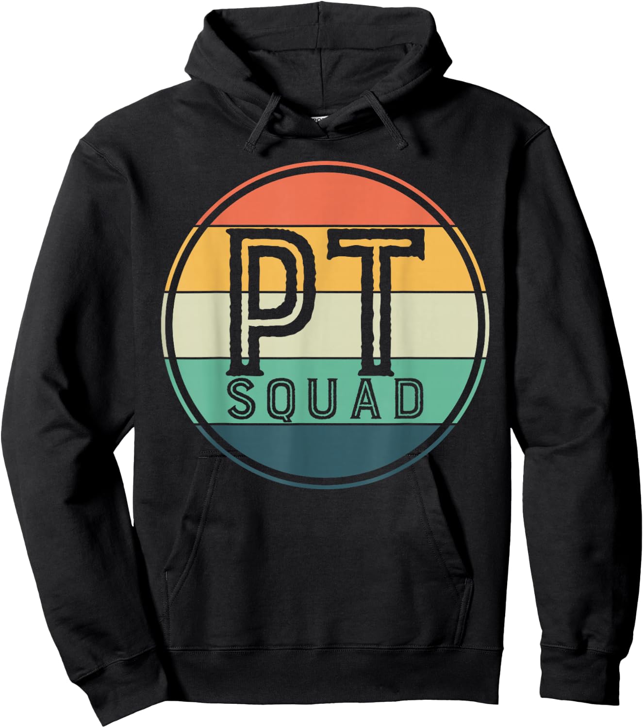 Physiotherapy Crew Retro Physiotherapist Hoodie - Hoodie | Black