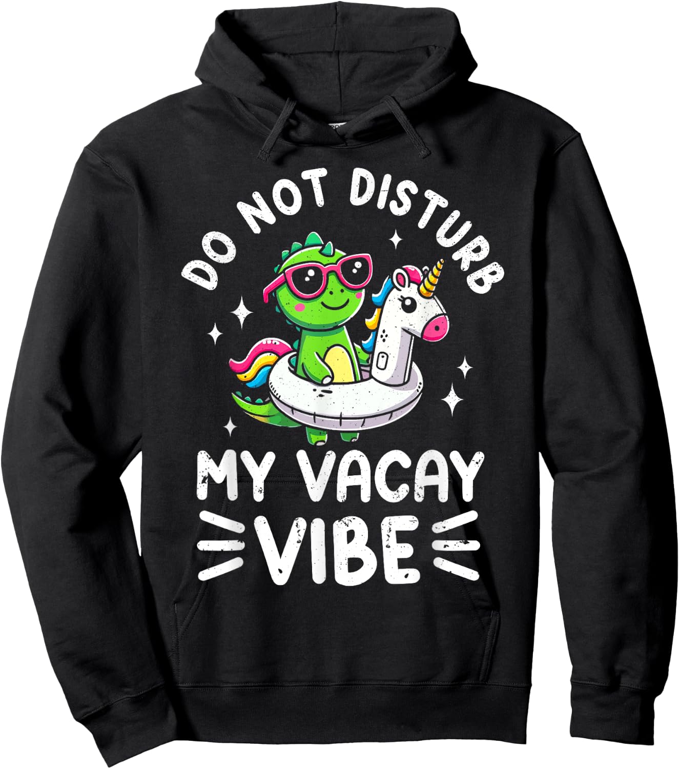 Vacay mode Family vacation Funny summer vacation Hoodie - Hoodie | Black