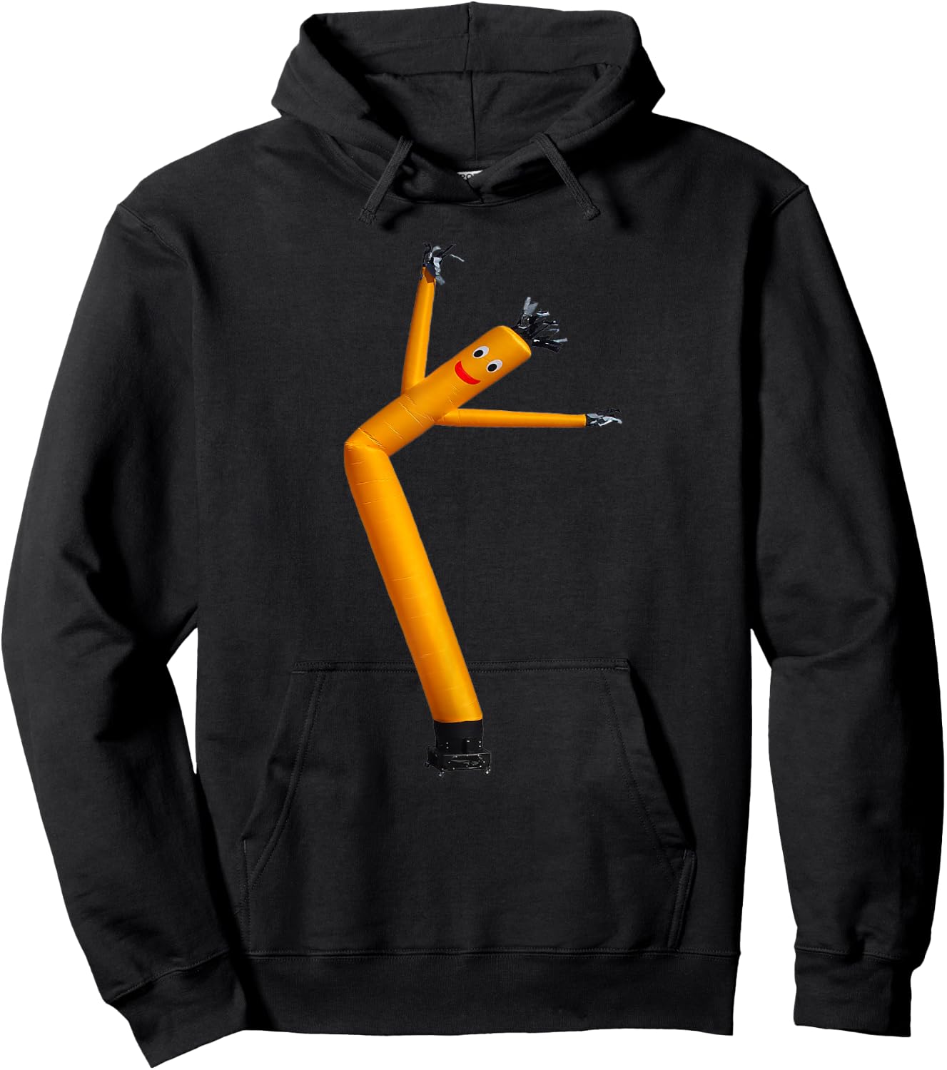 Air Dancer Fun Dancing Gift Wacky Inflatable Waving Tube Man Hoodie - Hoodie | Black