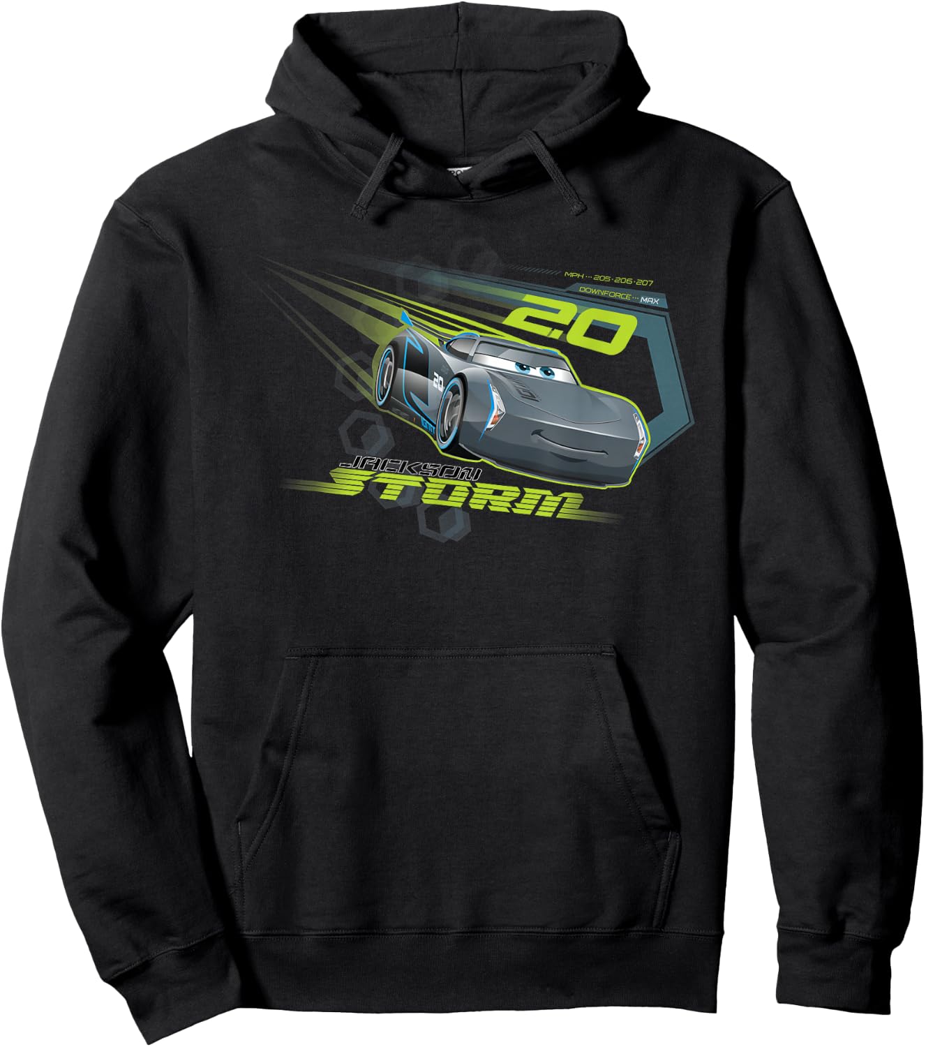 Cars Jackson Storm Hoodie - Hoodie | Black