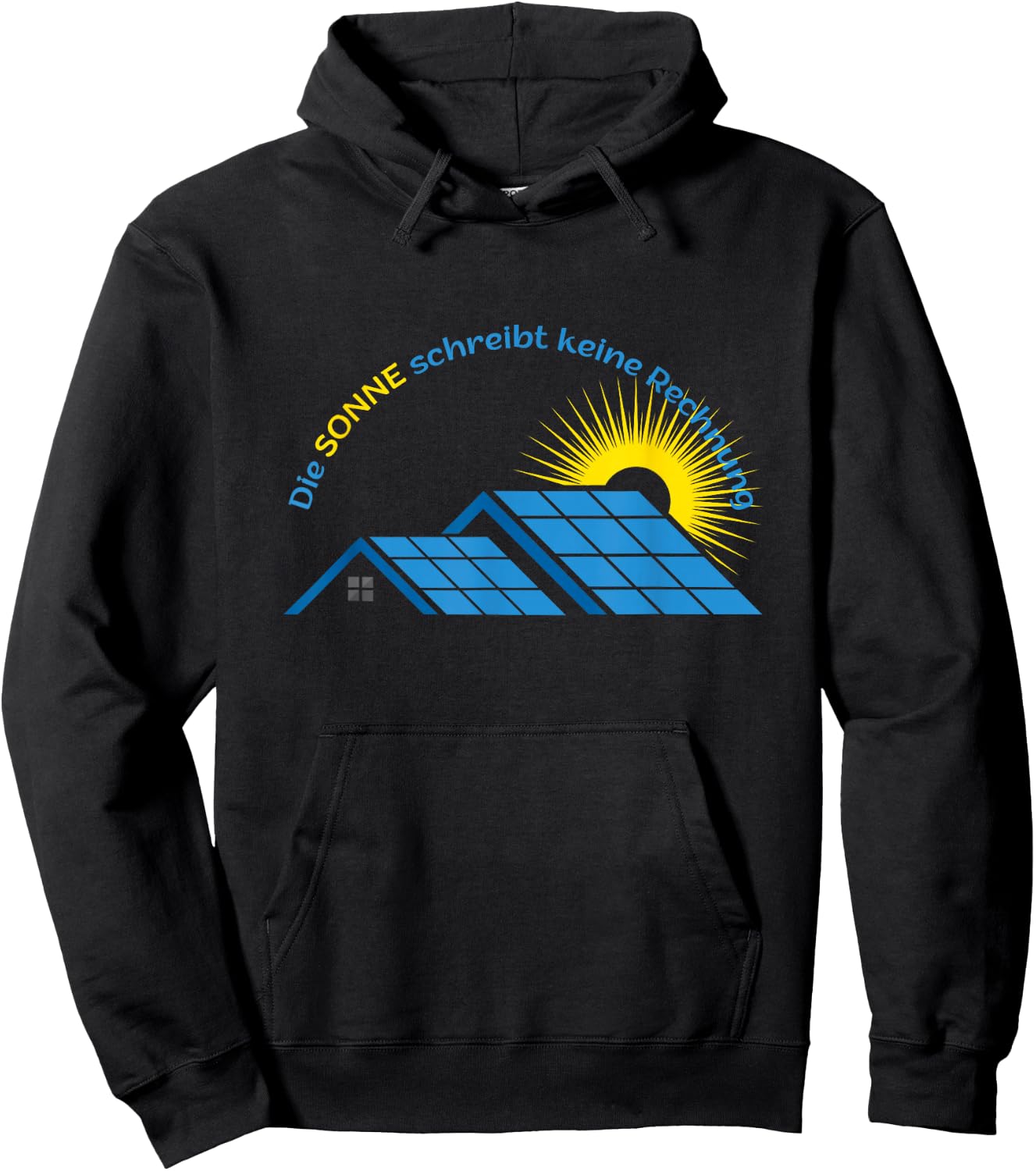 Fotovoltaik Solar Sonnenstrom Solarstrom Photovoltaik Hoodie - Hoodie | Black
