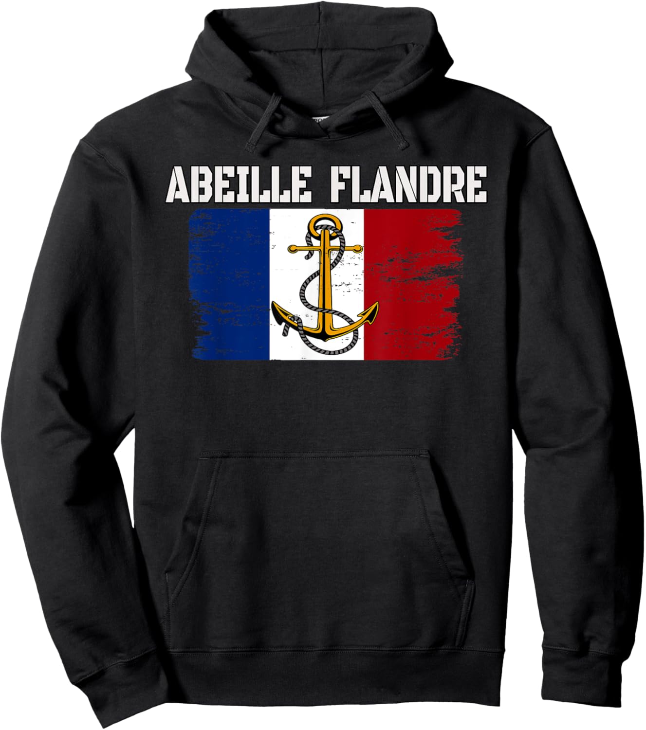 Bee Flanders Tug Intervention Father Grandfather , Black, S Hoodie - Hoodie | Black