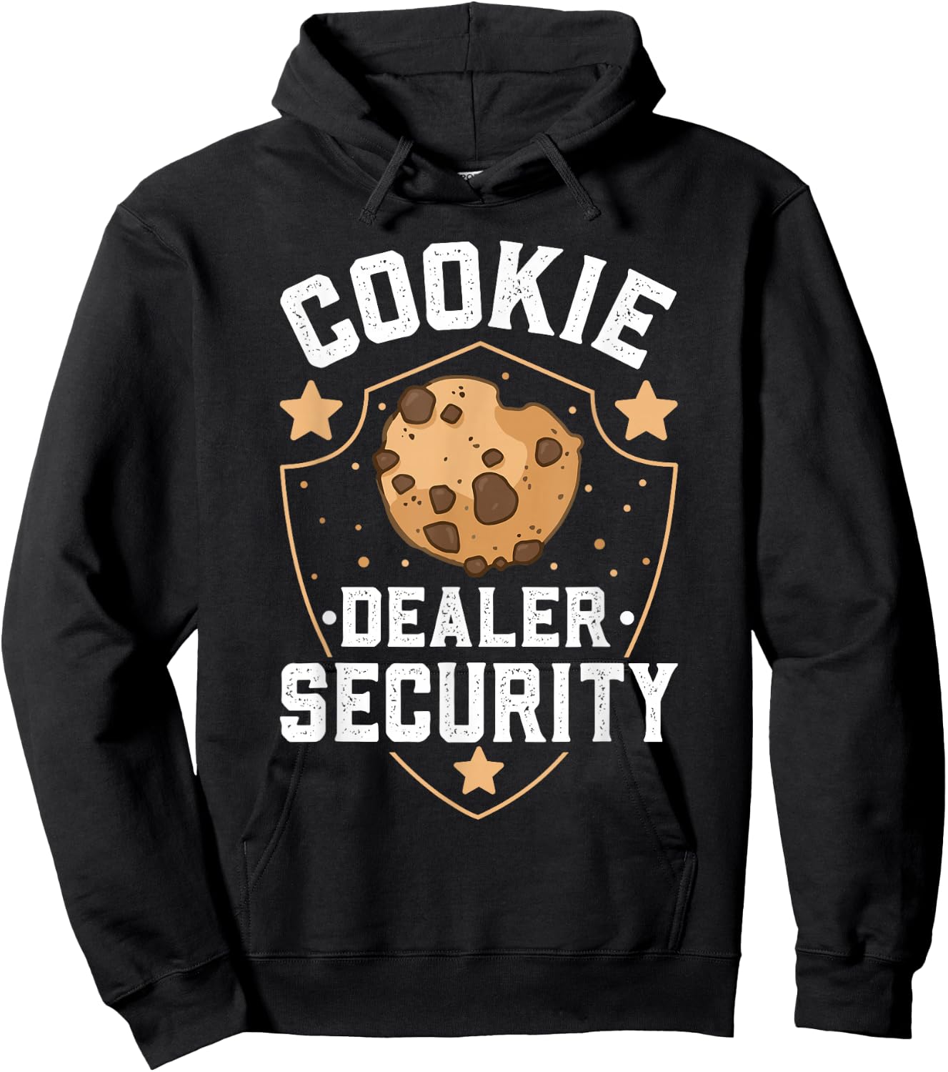 Cookie Dealer Gifts Cookie Dealer - -Adults, Kids - Black - Small - Short Sleeve Hoodie - Hoodie | Black