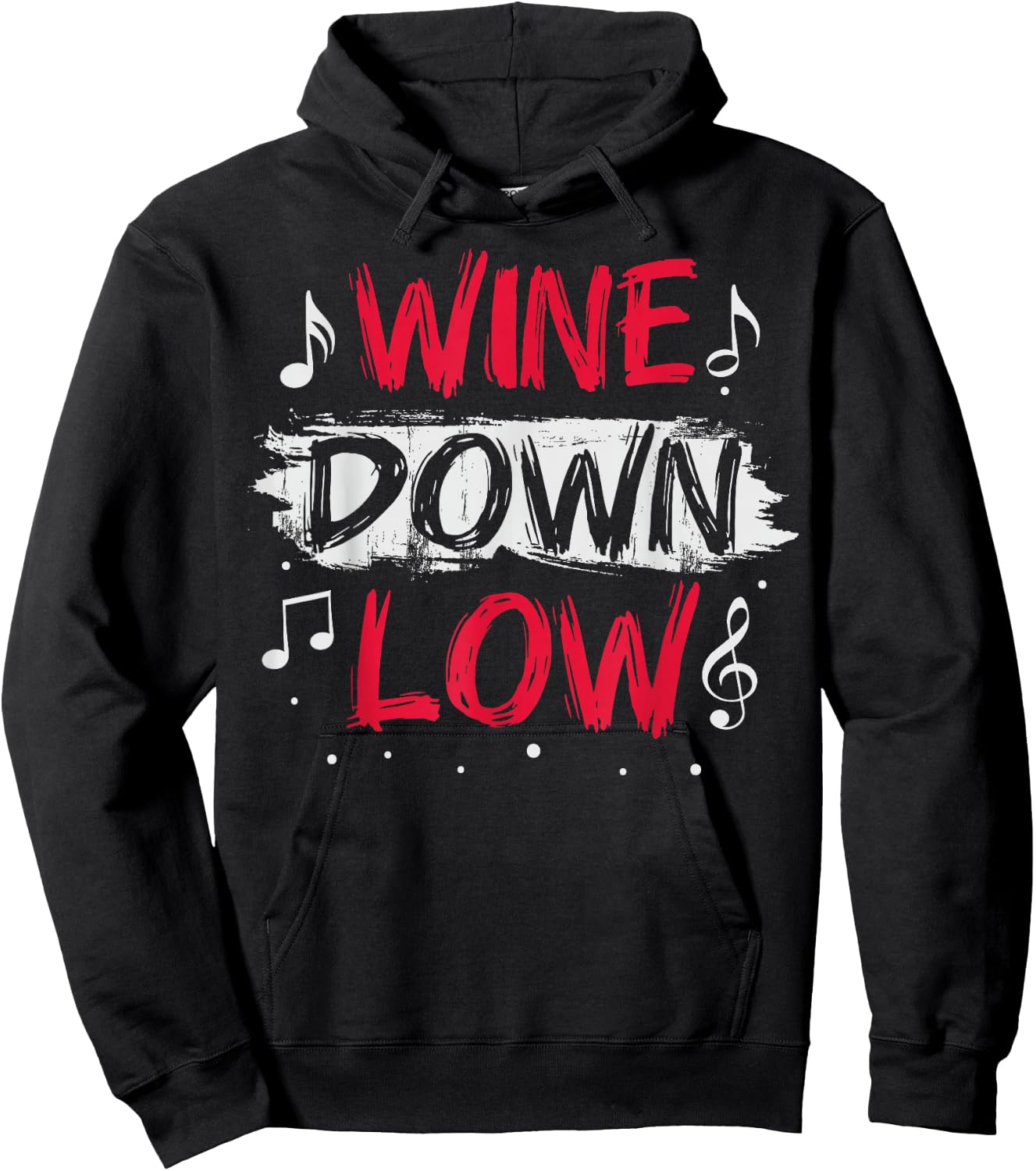 Wine down low Design for a Soca festival lover Hoodie - Hoodie | Black