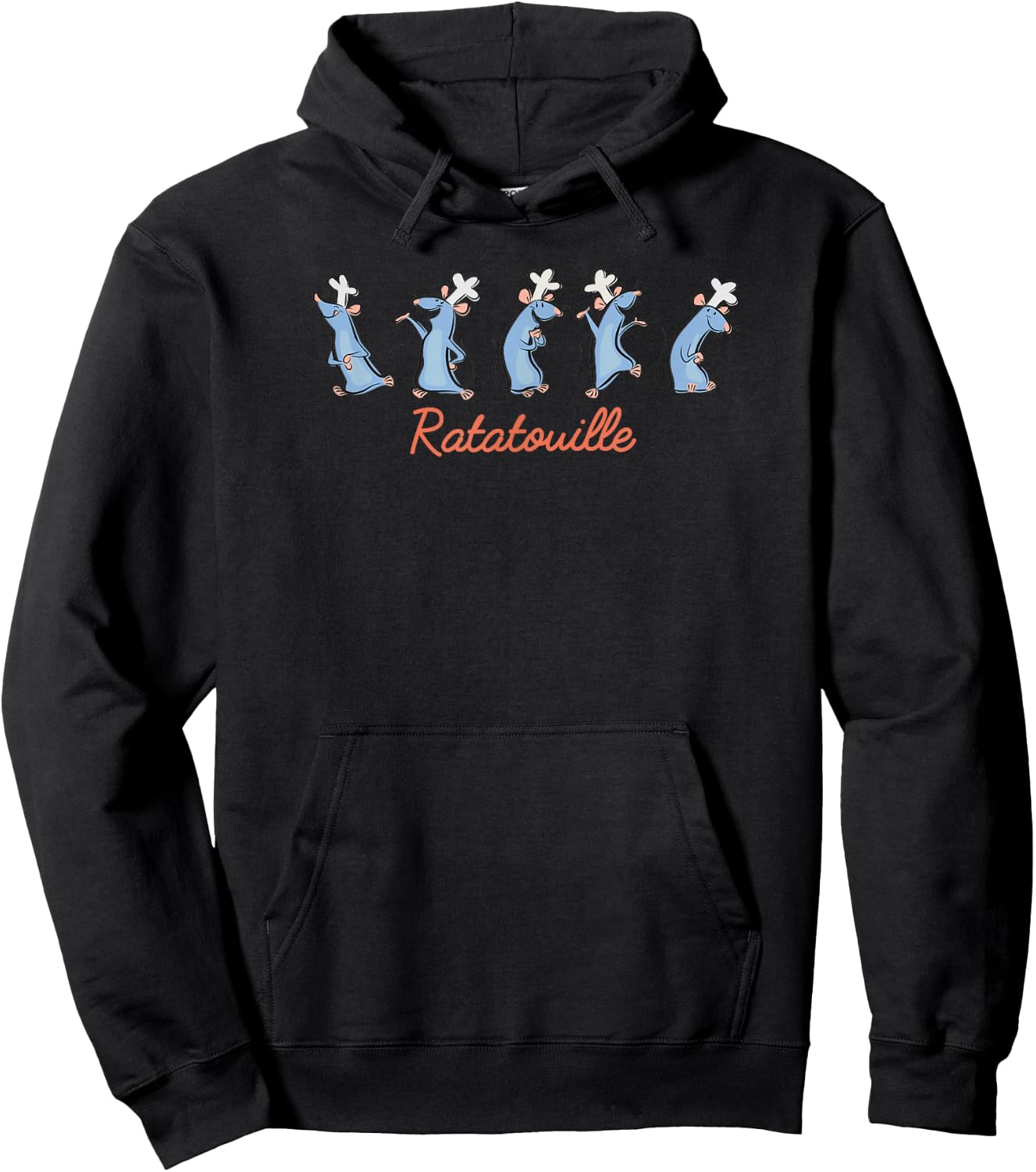 Disney Pixar Ratatouille Emotions Of Remy Hoodie - Hoodie | Black