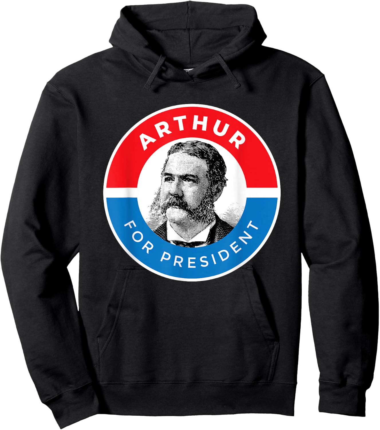 President Chester Arthur Hoodie - Hoodie | Black