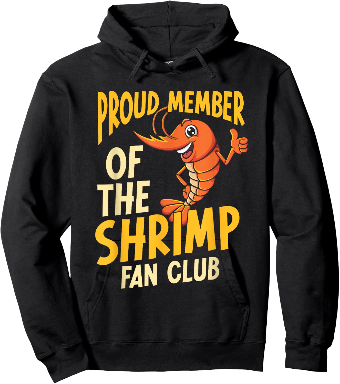 Prawn Shrimp Lover Ocean Hoodie - Hoodie | Black