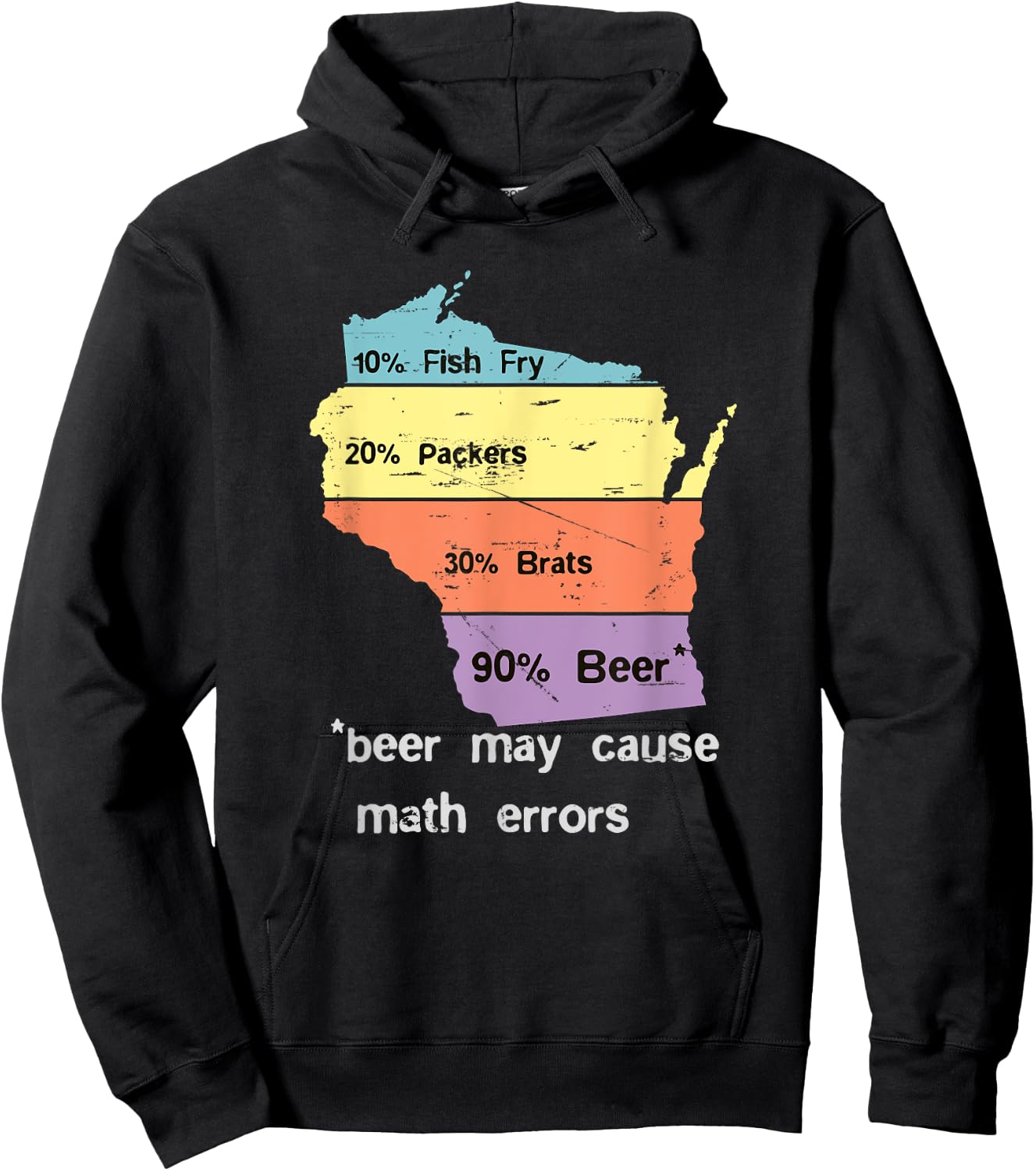 Drink Local Wisconsin Beer Drinking design Hoodie - Hoodie | Black