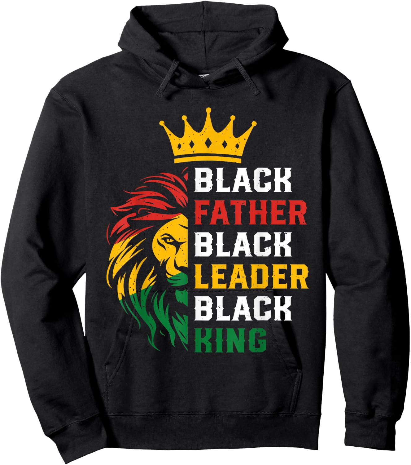 Dope Black Father Dope Black Men Dope Black Dad Father's Day Hoodie - Hoodie | Black