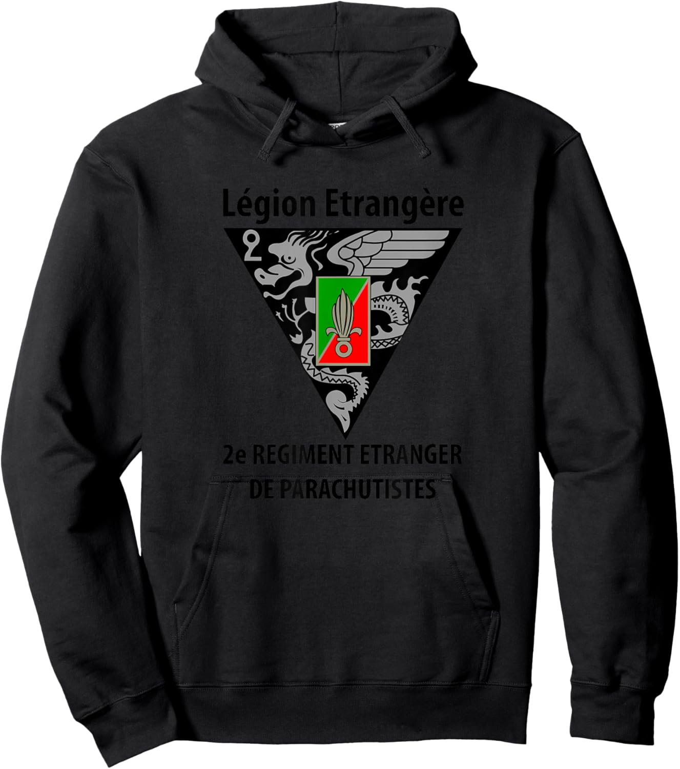 2 Rep Hoodie - Hoodie | Black