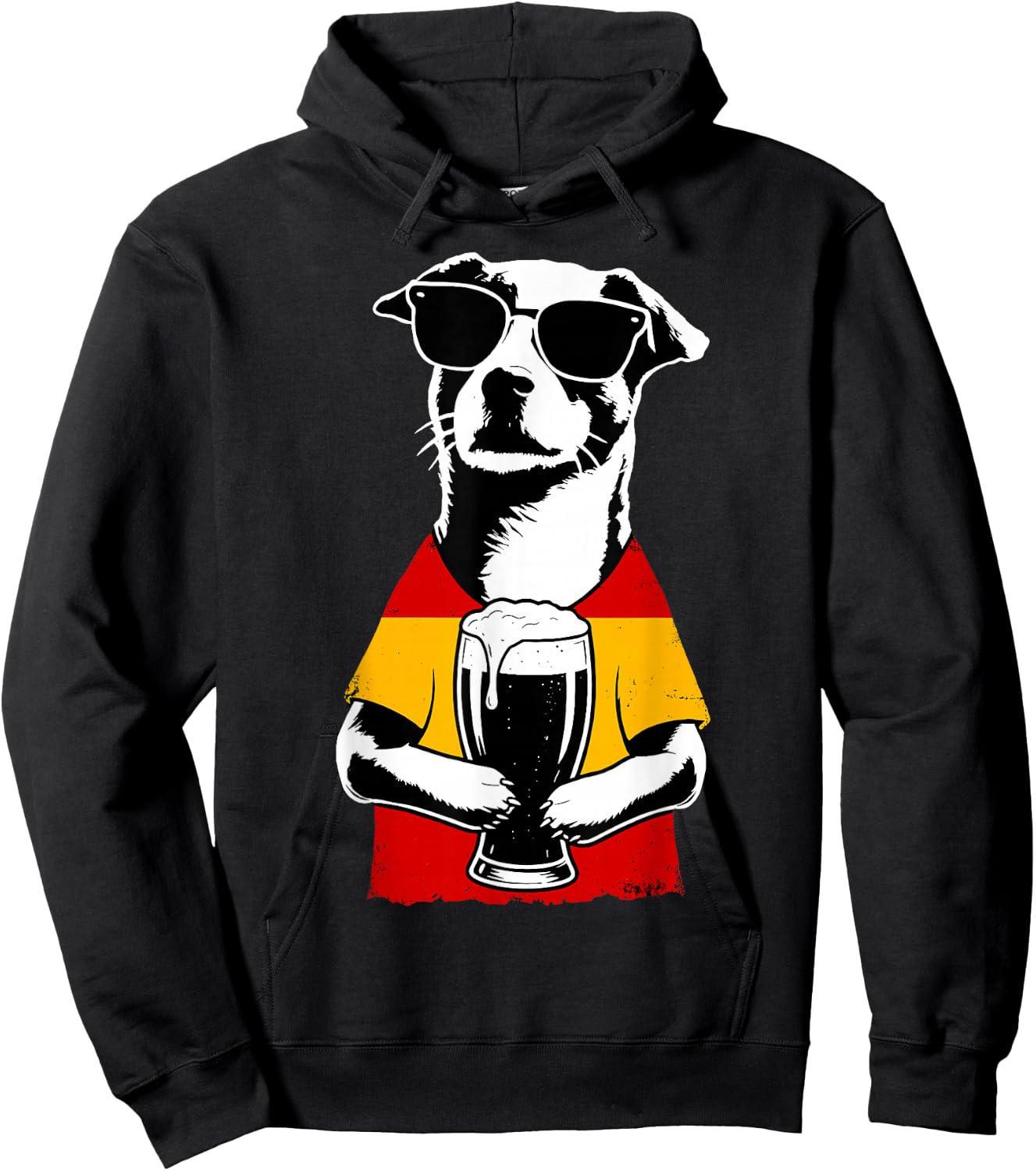 Spanish Flag Men Women Spain Hoodie - Hoodie | Black