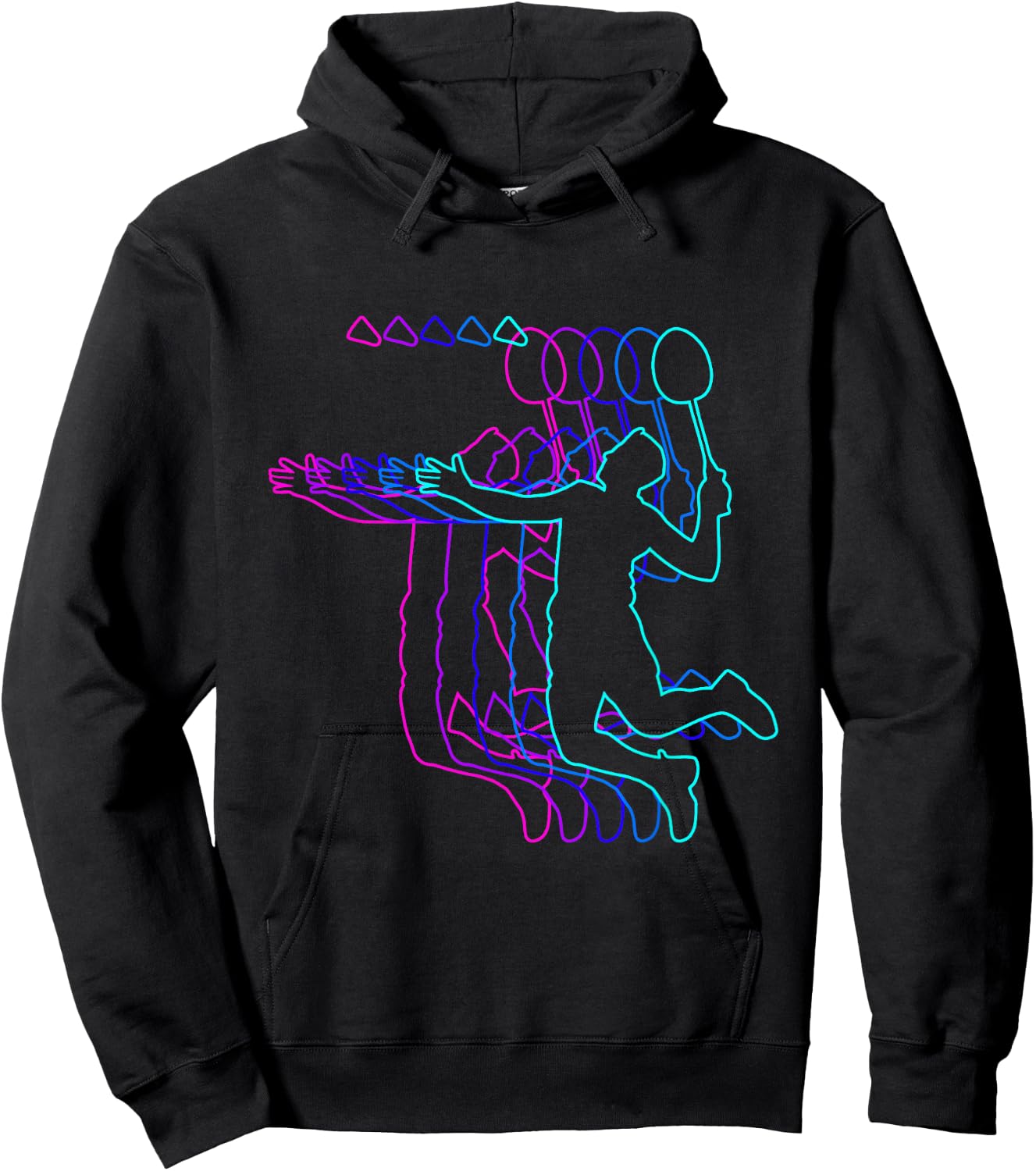 Badminton Player Gift Clothes For Boys Youth Men Kids Teens Hoodie - Hoodie | Black