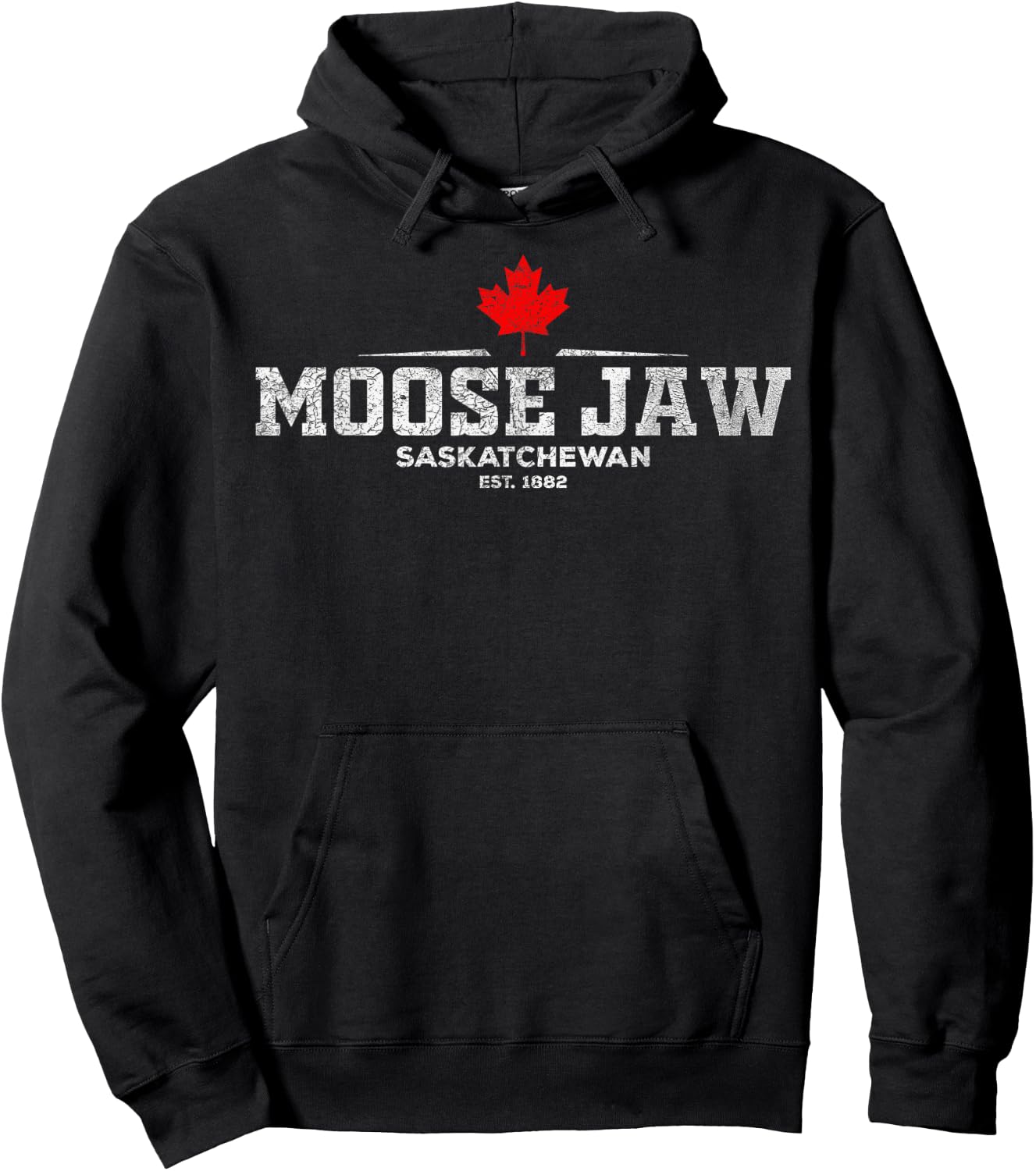 Moose Jaw Canada Hoodie - Hoodie | Black