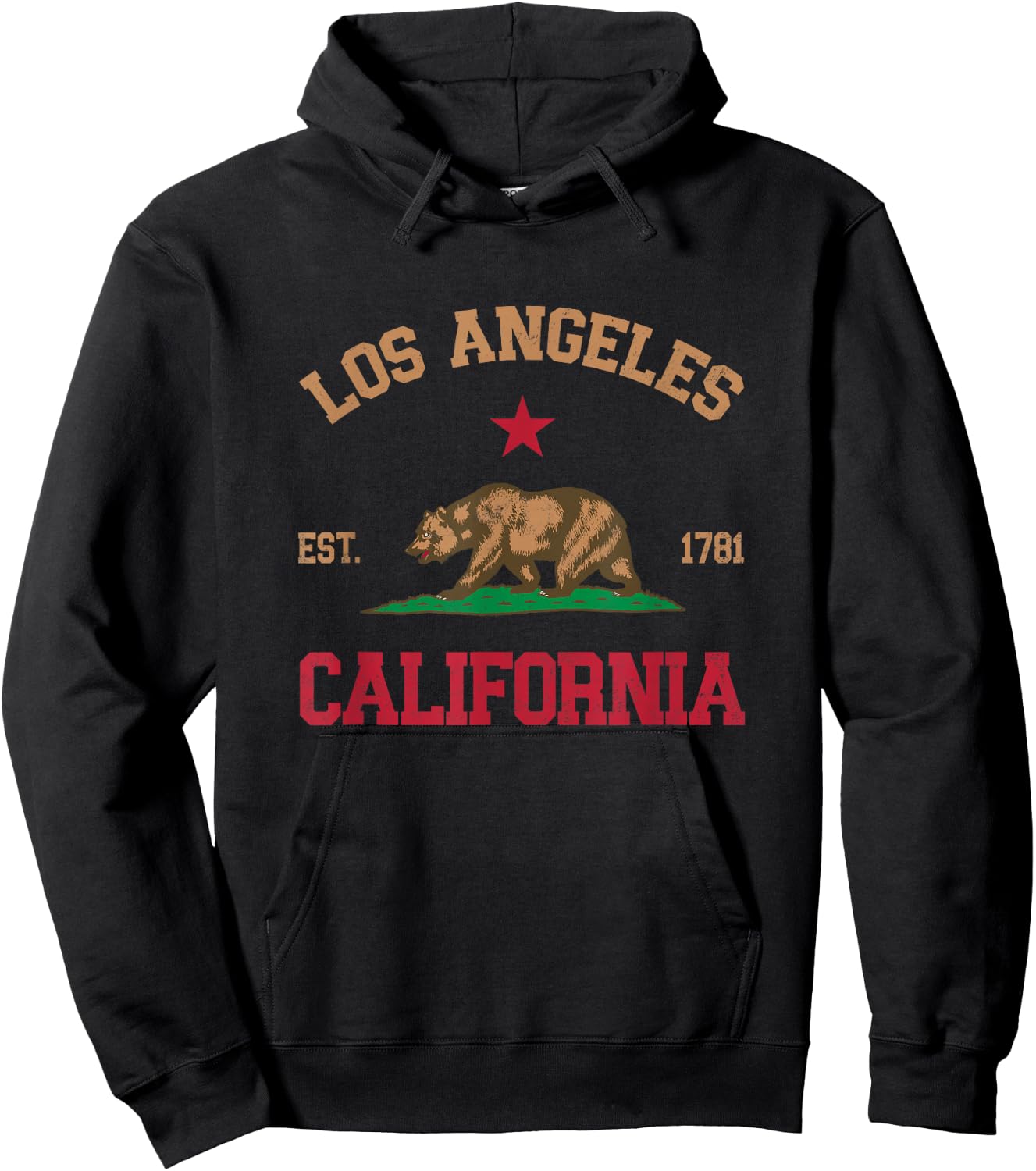 Los Angeles, Kalifornien Hoodie - Hoodie | Black