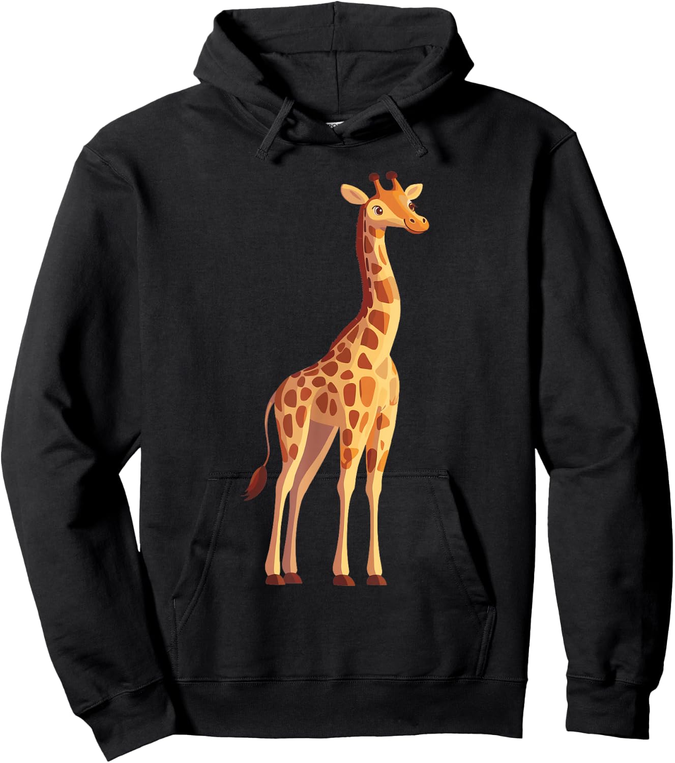 Giraffe Hoodie - Hoodie | Black