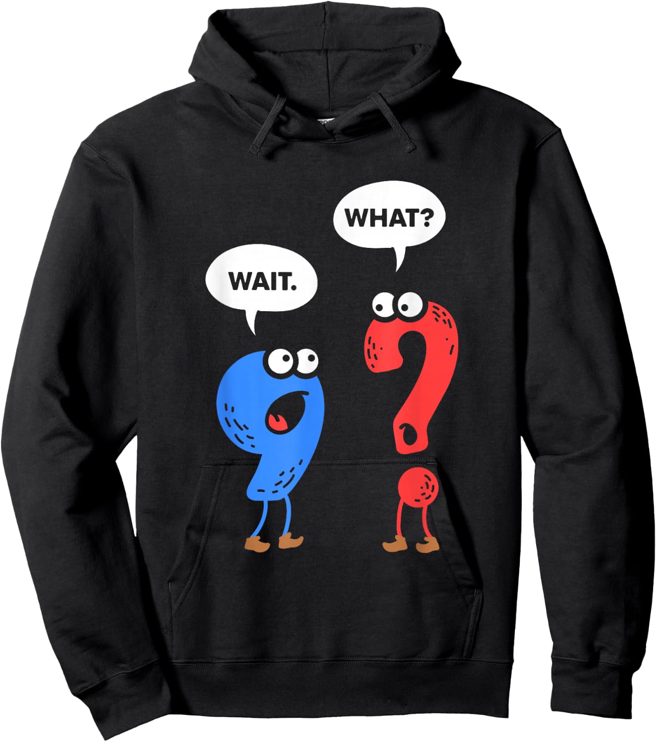 Funny Grammar Punctuation Gift Teachers Small Hoodie - Hoodie | Black