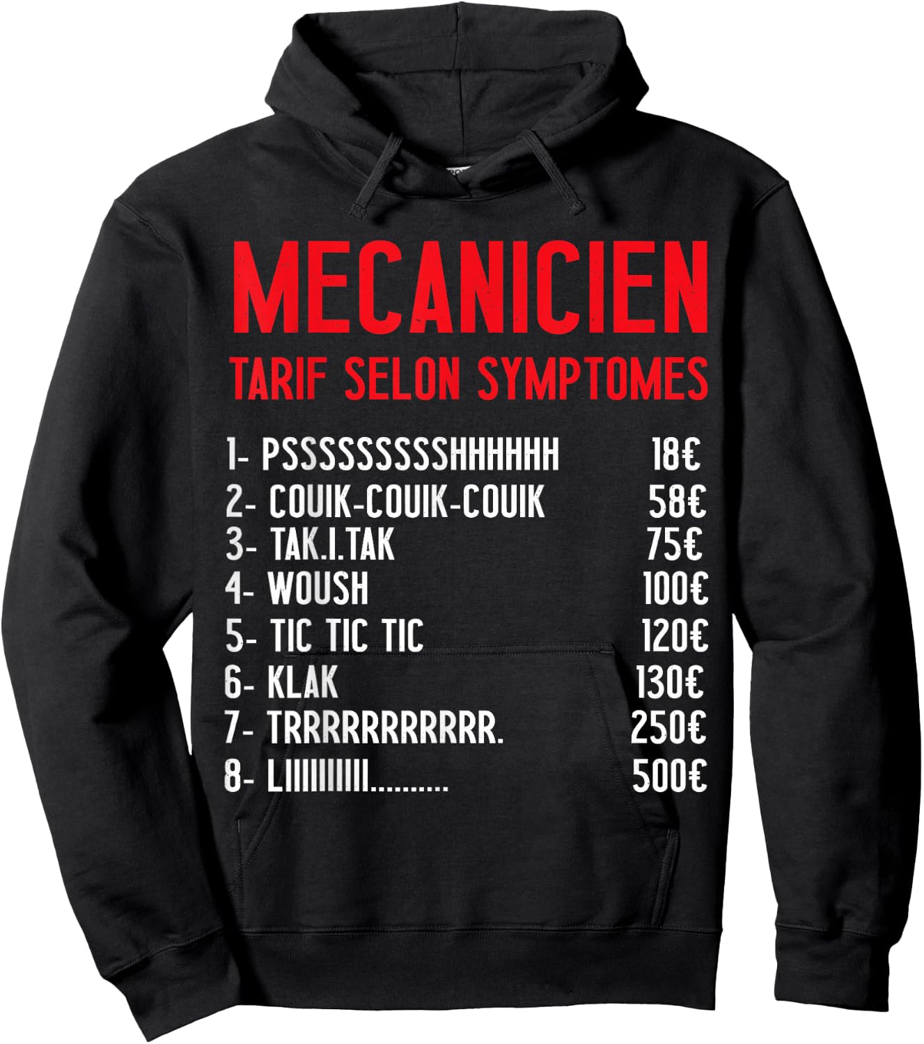 Gift man mechanical birthday passion mechanic Hoodie - Hoodie | Black