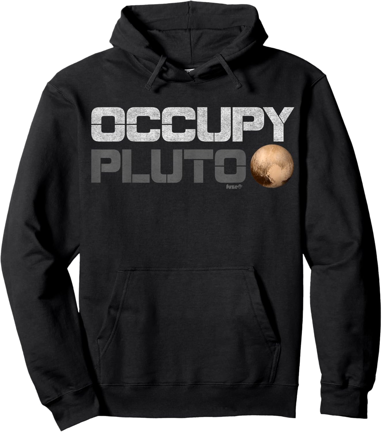 Occupy Pluto Pluto is a Planet Shirt Hoodie - Hoodie | Black